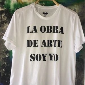 T-SHIRT STENCIL MUJER LETTERS
